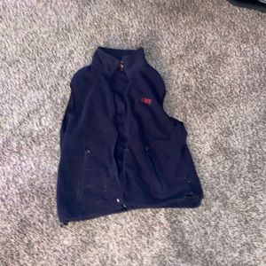 Dark blue vest, and size M